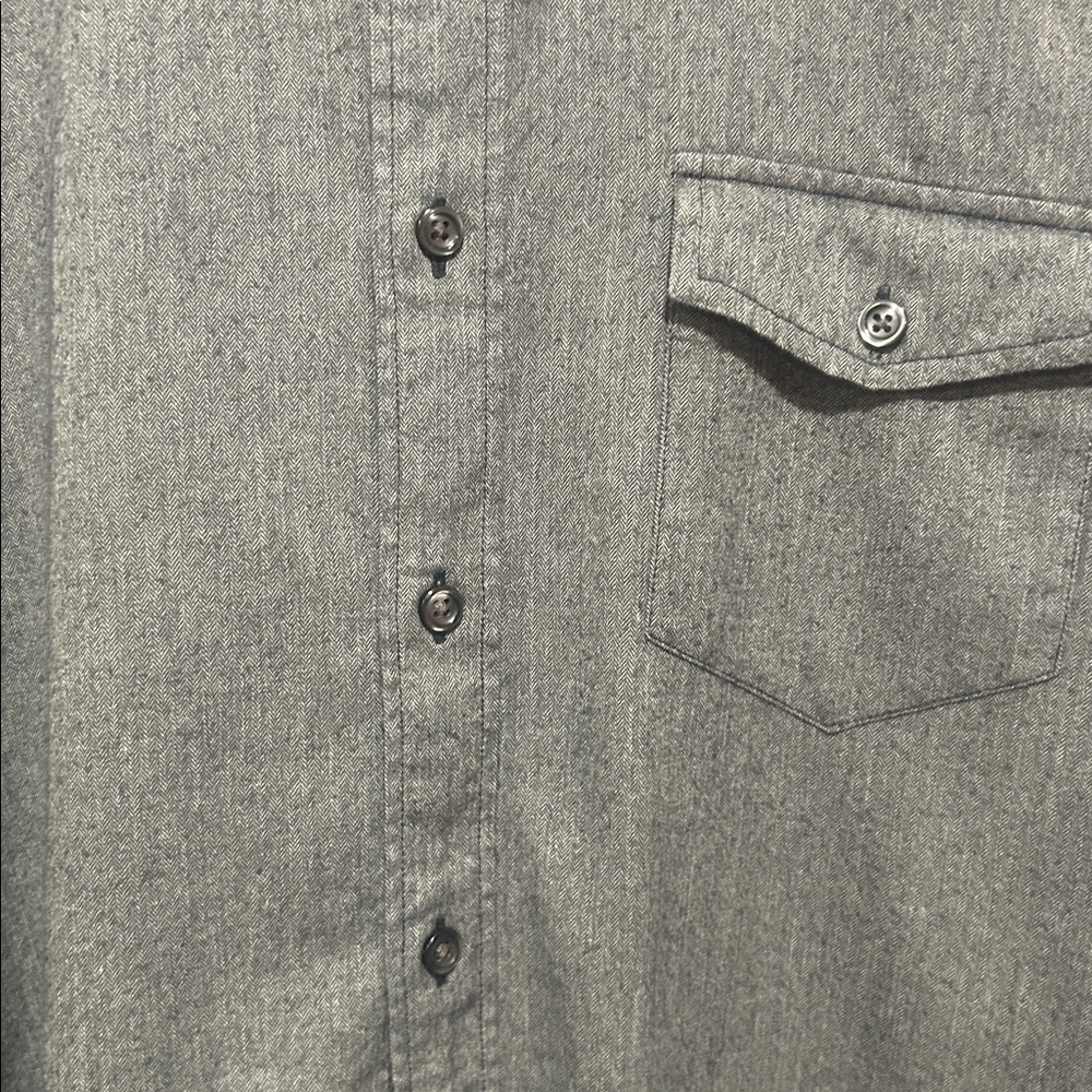 J. Crew Charcoal Casual Slim Button-Down Shirt - Picture 2 of 5